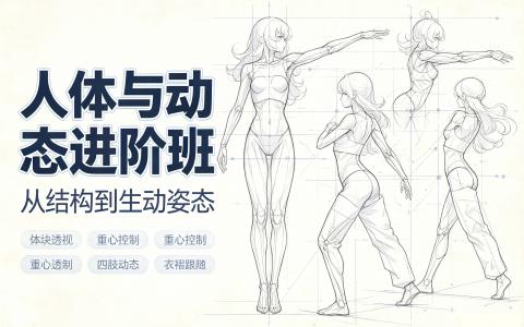 [课程]人体与动态进阶班[高清画质]