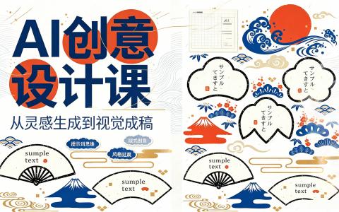 [课程]AI 创意设计课[高清画质]