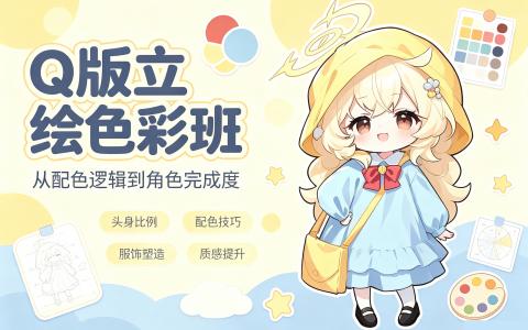 [课程]Q版立绘色彩班[高清画质]