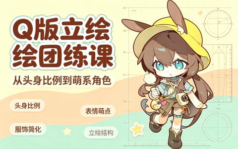 [课程]Q版立绘团练课[高清画质]