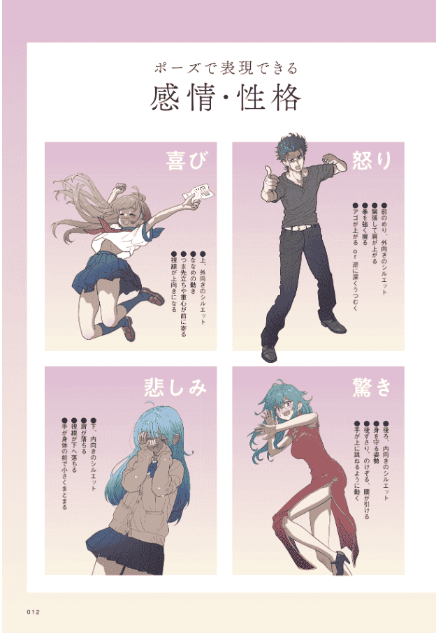 [无水印][自购]姿势&构图范本手册[181P]