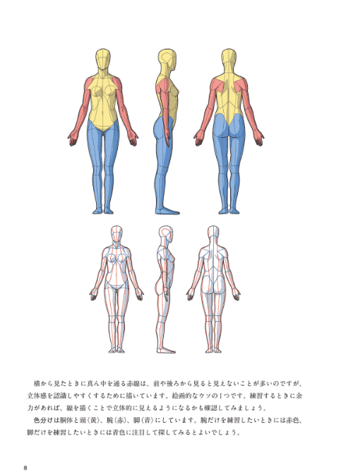 [互换中]动态姿势美术解剖学[1568P]